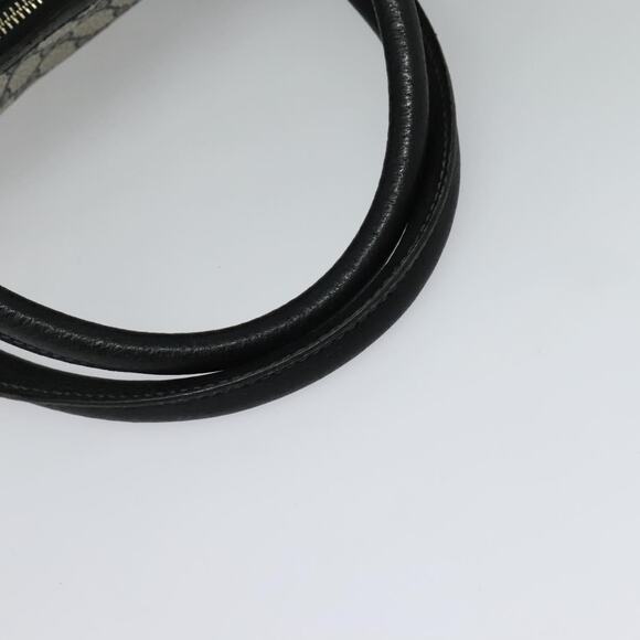 GUCCI GG Supreme Boston Bag Pvc Navy Gold - Picture 7 of 16